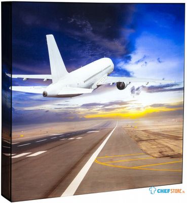 Syna Pop-Up Impress Straight Print Backlit Voorzijde met Zijkanten 4 X 4 - IMPR44S-GLED