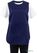 Whites Overgooierschort Met Zak Navy Blue - Whites Chefs Clothing B044