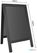 Olympia Stoepplank Zwart Houten Frame 700x1200mm - CU993 7