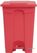 Jantex keuken pedaalemmer rood 45ltr | DC708
