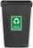 Jantex Smalle Afvalbak Zwart 80ltr - DX966 7