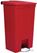 Rubbermaid Step-On Pedaalemmer Rood 87L - Rubbermaid L629