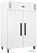 PG042 Polar G-Series staande koelkast met dubbele deur wit 1152 liter