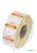 HENDI 850855 Voedselveiligheid dagstickers, herbruikbaar, , Oranje, 1000 st., 25x25mm 2