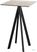Infinity Statafel Zwart Frame + Moonstone HPL 70x70 cm - Essentials 120041377