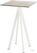 Infinity Statafel Wit Frame + Moonstone HPL 70x70 cm - Essentials 120051377