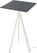 Essentials Infinity Tripod Statafel Wit Frame + Zwart HPL 70x70 cm - 140051077