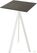 Essentials Infinity Tripod Statafel Wit Frame + Midnight Marble HPL 70x70 cm - 140051677