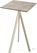 Essentials Infinity Tripod Statafel Zand Frame + Moonstone HPL 70x70 cm - 140061377