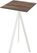 Essentials Infinity Tripod Statafel Wit Frame + Tropical Wood HPL 70x70 cm - 140051277