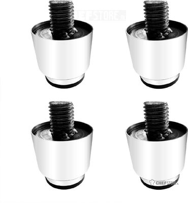 AP428 Buffalo stelvoeten voor inductiekookplaat met vier zones (4 stuks)