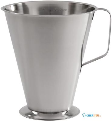 RVS maatbeker | 2 liter | J737