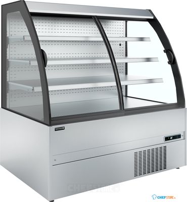 Compacte Wandkoeler met Schuifdeuren in Roestrvijstaal - MC+X150S LOW