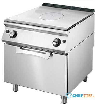 Mastro Bakplaat - Gas Solide Top - Statische Gasoven - Gn 2/1 - VS7080TPFG 1