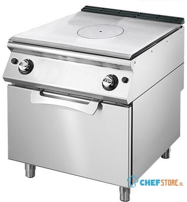 Mastro Bakplaat - Gas Solide Top - Statische Gasoven - Gn 2/1 - VS9080TPFG 1