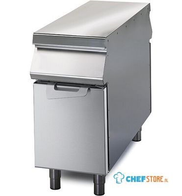 Neutral Unit On Cabinet With Door, 1 Drawer On Side With Door, Virtus VS11040PLC 1