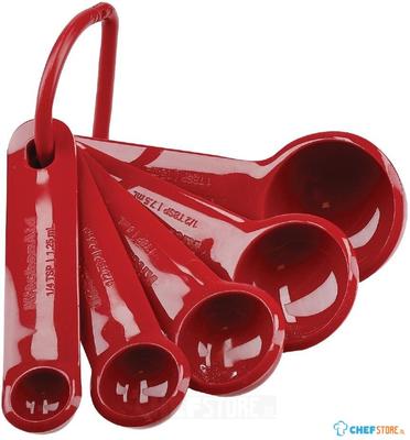KitchenAid Maatlepels Empire Red (Set van 5) - DX303