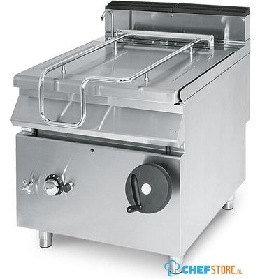 Mastro Kantelbraadpan Op Gas, Capaciteit: 50 Liter, Roestvrijstalen Bak | VS7080BRGI 1