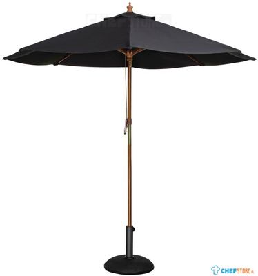 Bolero ronde zwarte parasol 2,5 meter | CB514
