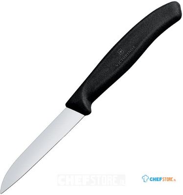 Victorinox Recht Schilmesje 8cm Zwart - Victorinox CX747