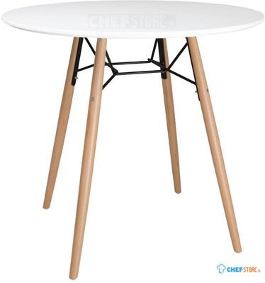 Bolero Arlo Tafel Rond Wit 798mm - Bolero DB218