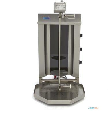 Maxima Shoarma Grill - 3 Branders - 30 Kg Vlees - Elektrisch - 09370265