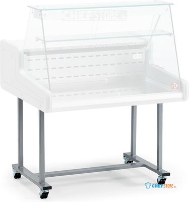 Onderstel op Wielen voor Vitrinetoonbank - Diamond 200-Z 1