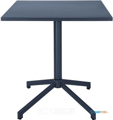 Bolero HZ375 Porto Opklapbare Tafel Leisteenblauw 700x750mm