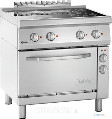 Bartscher Elektrisch Fornuis 700 4 ZO EBO - 287431 1