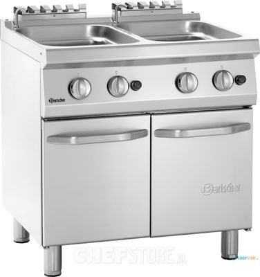 Bartscher Pastakoker Gas 700 B800 2x24L - 2853101 1