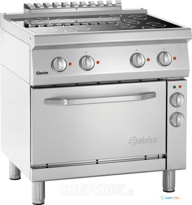 Bartscher Elektrisch Fornuis 700 4 ZO EBO - 287431 1
