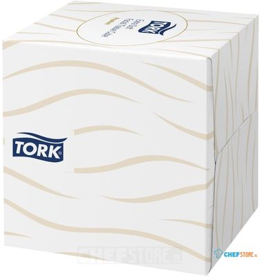 Tork Premium 100-Pak Gezichtsreinigingsdoekjes Extra Soft 2-Laags (30 Stuks) - Tork CH570