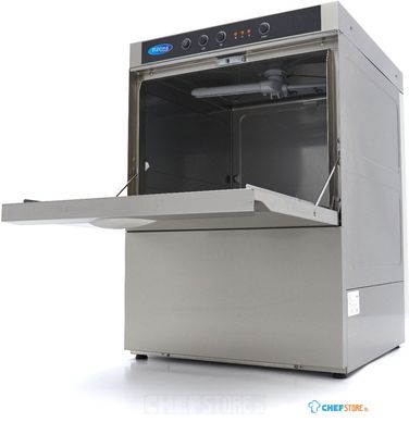 Maxima Horeca Vaatwasser - 50 X 50 cm - met Afvoer-, Glansspoel- en Zeeppomp - 230V - 09240050