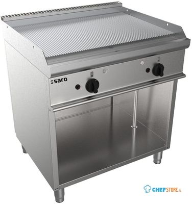 SARO Gasgrillplaat met Open Onderstel Model E7/KTG2BAR