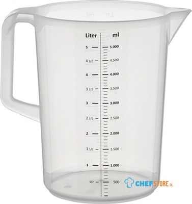 Maatbeker 5,0L | 027005