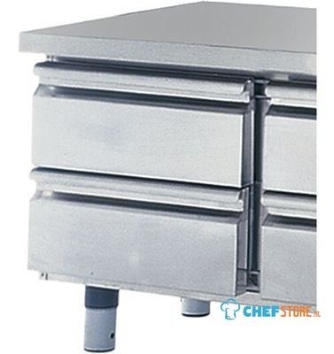 Mastro Ladeset 2X 1/2 Voor Gekoelde Inbouwunits, H=100 Mm | Z/CU12F 1