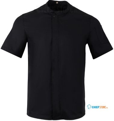 Southside Harlem Koksbuis met Korte Mouwen Zwart Maat M - BA115-M