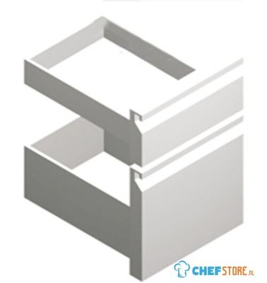 Drawers Kit GN 1x 1/3 and 1x 2/3 For Refrigerated Counters With Depth 700 mm, Virtus Z/C008Z 1