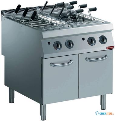 Pastakoker gas, 2 kuipen GN 1/1, op meubel | 2200 line | Diamond | G22/CPA8-N 1