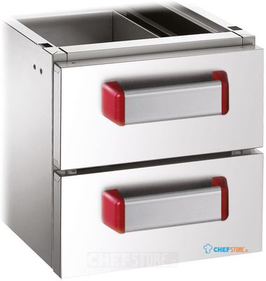 Samenstelling 2 Laden GN 1/1 (h.100 Mm) - Diamond A9/K2C1-N 1