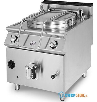 Mastro Kookpan Op Gas, Indirecte Verwarming, Capaciteit: 50 Liter | VS7080PGI50 1