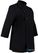 Whites Chefs Clothing Whites Dames Getailleerde Koksjas Zwart Maat M - BA110-M 4