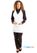 Whites Halterschort Met V-Hals en zak | Wit | BB138 2