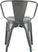 Bolero HZ807 Bistro Curve Armstoelen Donkergrijs (4 stuks) 4