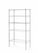 Opbergrek met 5 Schappen, Zwart, 910x455x(H)1830mm - Hendi 812990 3