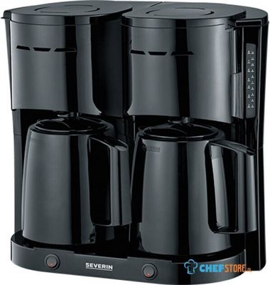 Duo Koffiezetapparaat 2x 8 koppen | Severin KA 5829 1