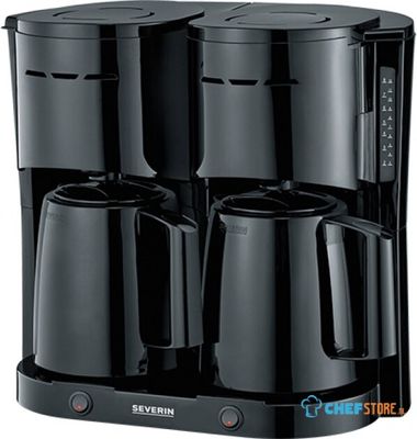 Duo Koffiezetapparaat 2x 8 koppen | Severin KA 5829
