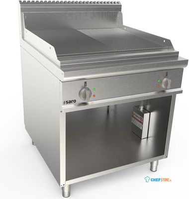 SARO Elektrische Bakplaat met Open Onderstel Model LQ / FTG4BAM 1
