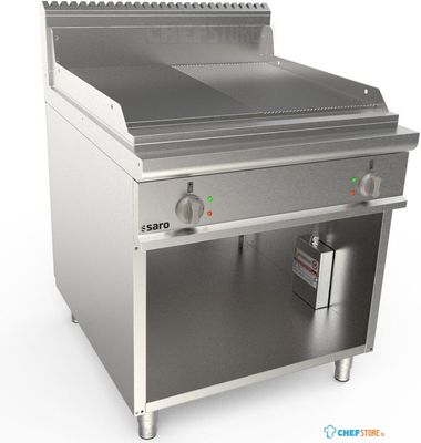 SARO Elektrische Bakplaat met Open Onderstel Model LQ / FTG4BAM