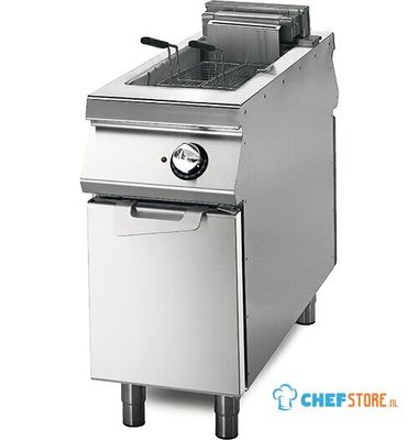 Electric Fryer  8+8 Liters On Cabinet With Door, Virtus VS11040FRE88 1